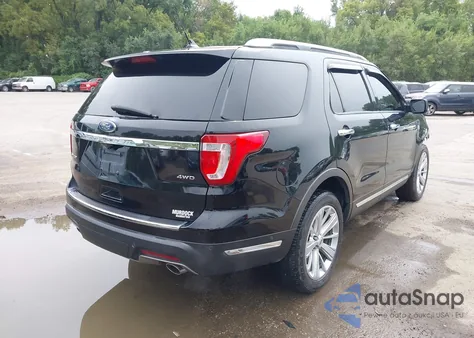 2018 Ford Explorer Limited from USA, damaged, VIN 1FM5K8F87JGC85988